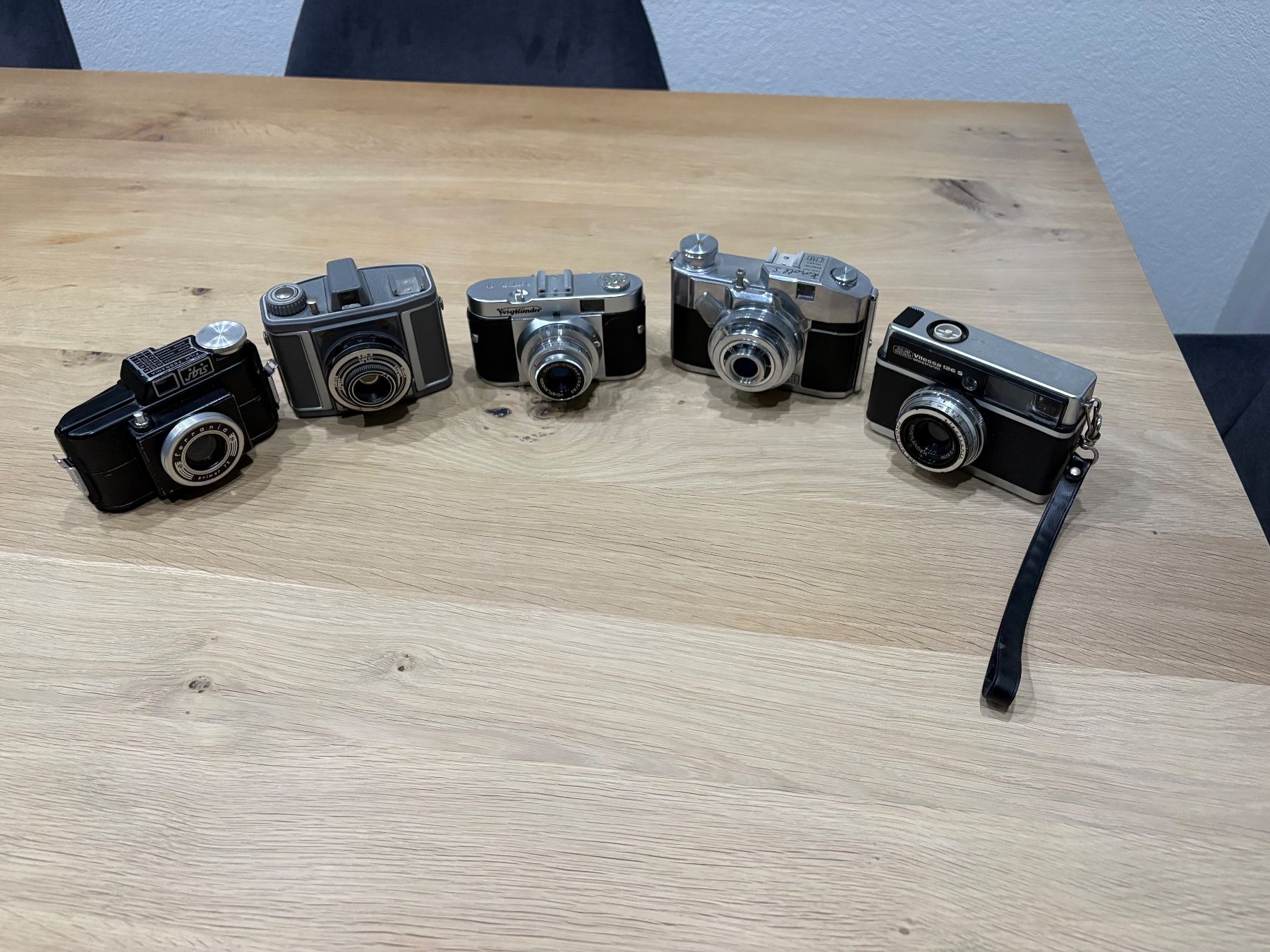 Fotocamera: 5x Verschiedene Alte Kameras – Difettoso da Lausen venduto da sen_jm7c