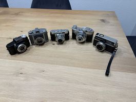 5x Verschiedene Alte Kameras