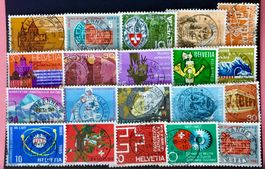 CH Briefmarken mit Vollstempel  Lausanne   
