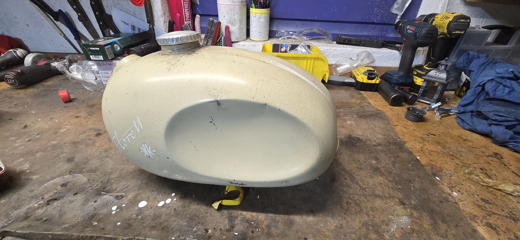 Accessori per altri veicoli: Kreidler Florett Tank – Usato da Ibach venduto da Speedrace