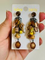 Boucles d'oreilles d'été pendantes - Chics et légères!