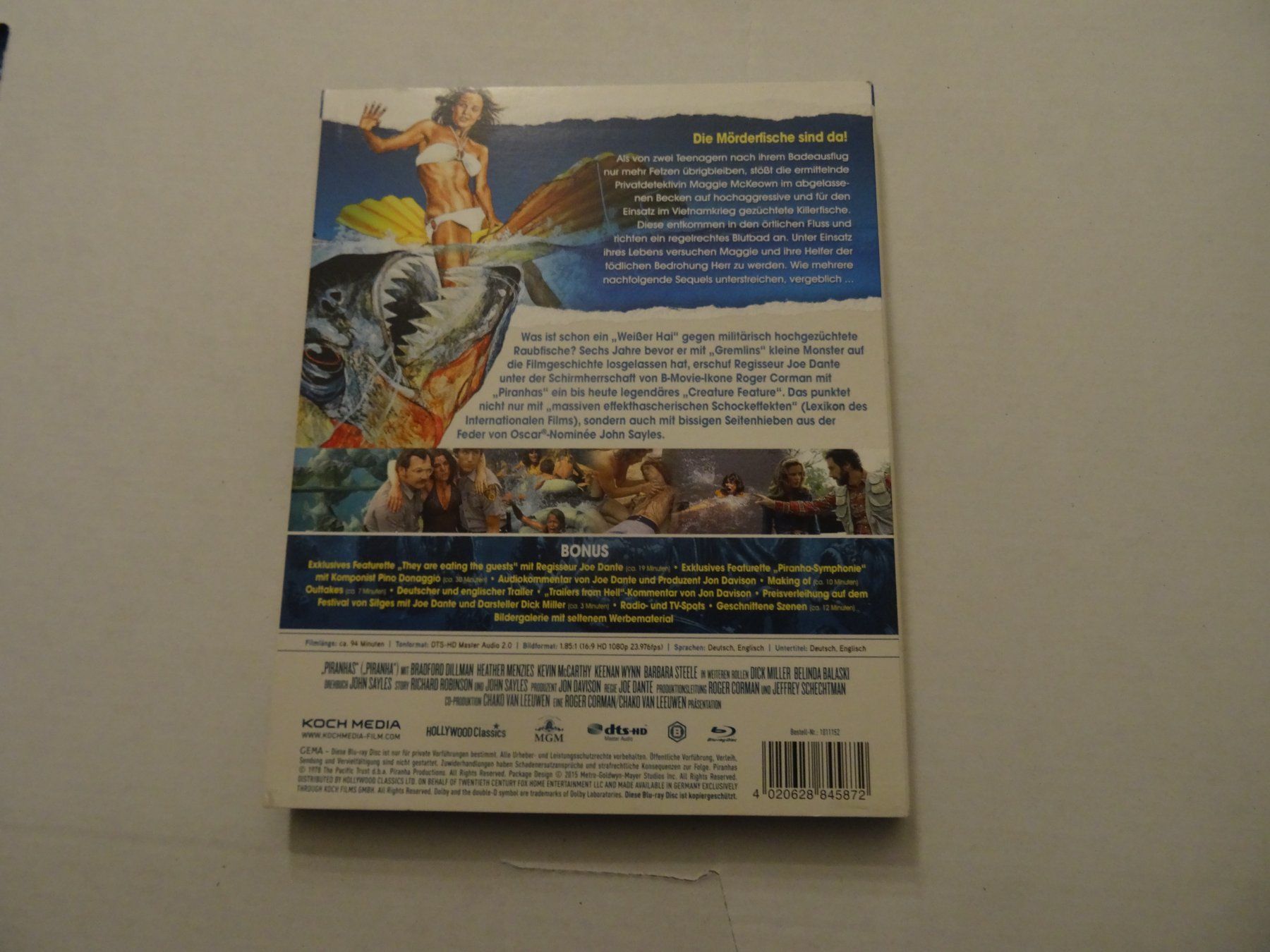 Tous les DVDs: Piranhas - Creature Feature, Blu-ray – D'occasion à Olten par Disc-Verkauf 1