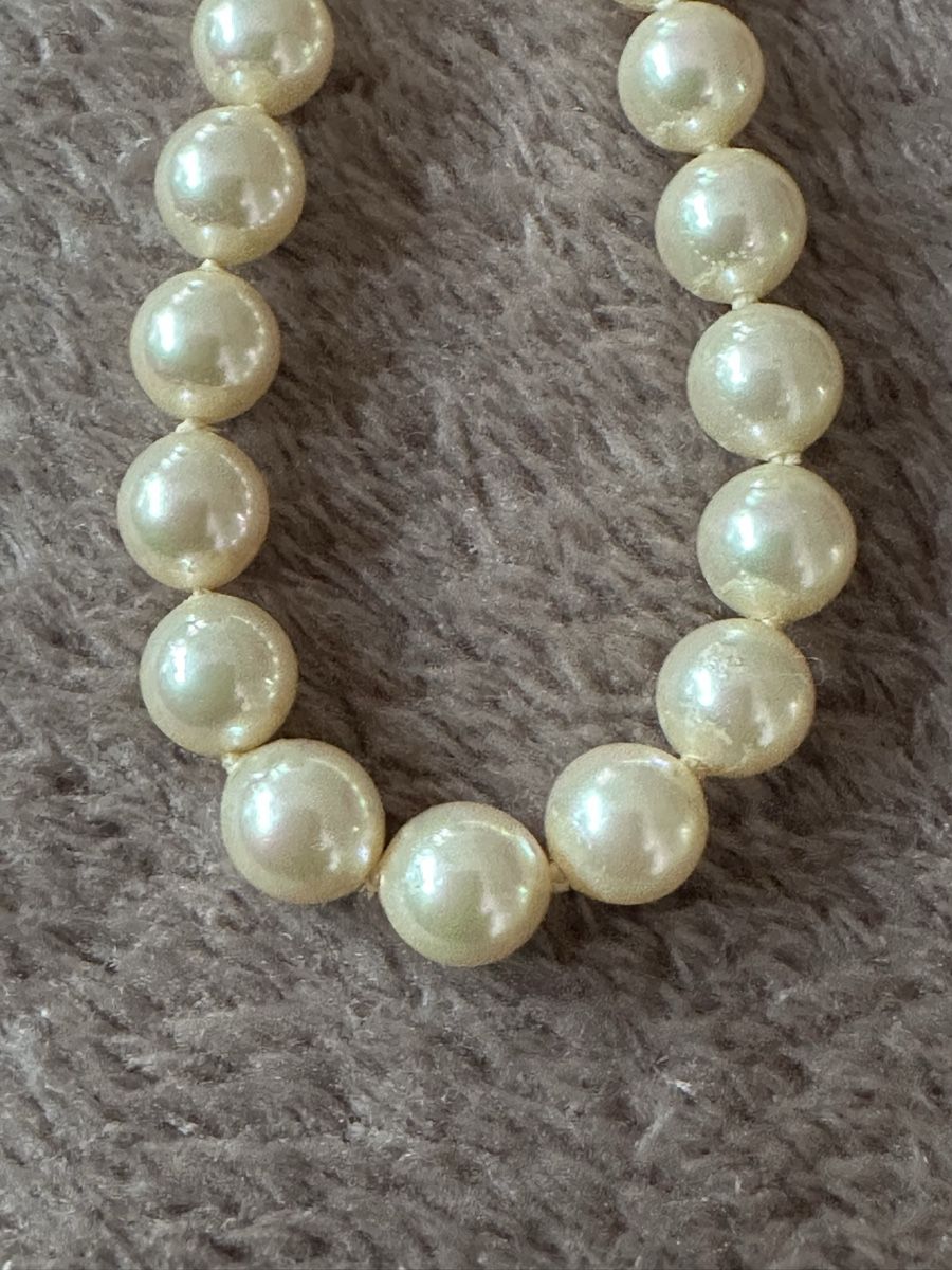 Catenine: Vintage Perlenkette 68 cm  – Usato da Herbriggen venduto da Sehrazade 1