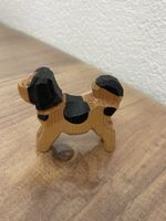Holzfigur Hund handgeschnitzt Grösse ca. 6cm