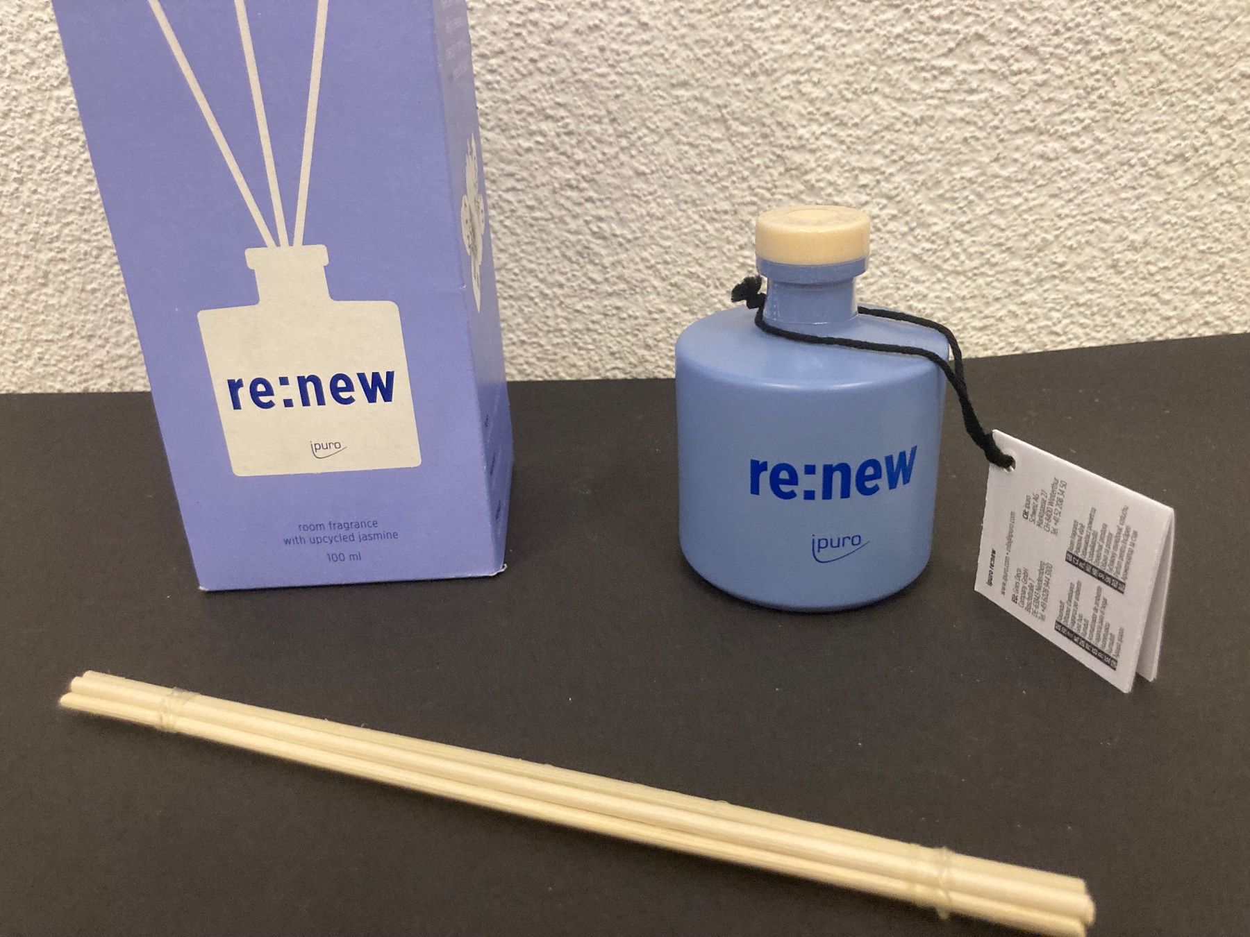 Ipuro Diffusori di oli essenziali: Ipuro Diffuser re.new, 100ml, Jasmin – Nuovo e nell'imballaggio originale da Neuenhof venduto da jorogo 1