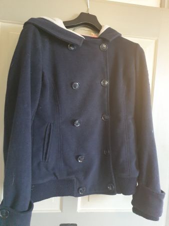 Tolle blaue Jakce von ALPRAUSCH Gr. S, viele Marken