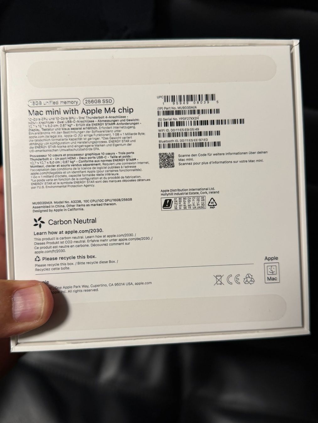 Apple PCs: Apple Mac Mini 2024 (comme neuf) – Neuf (Voir description) à Cortaillod par Sowhat717 6