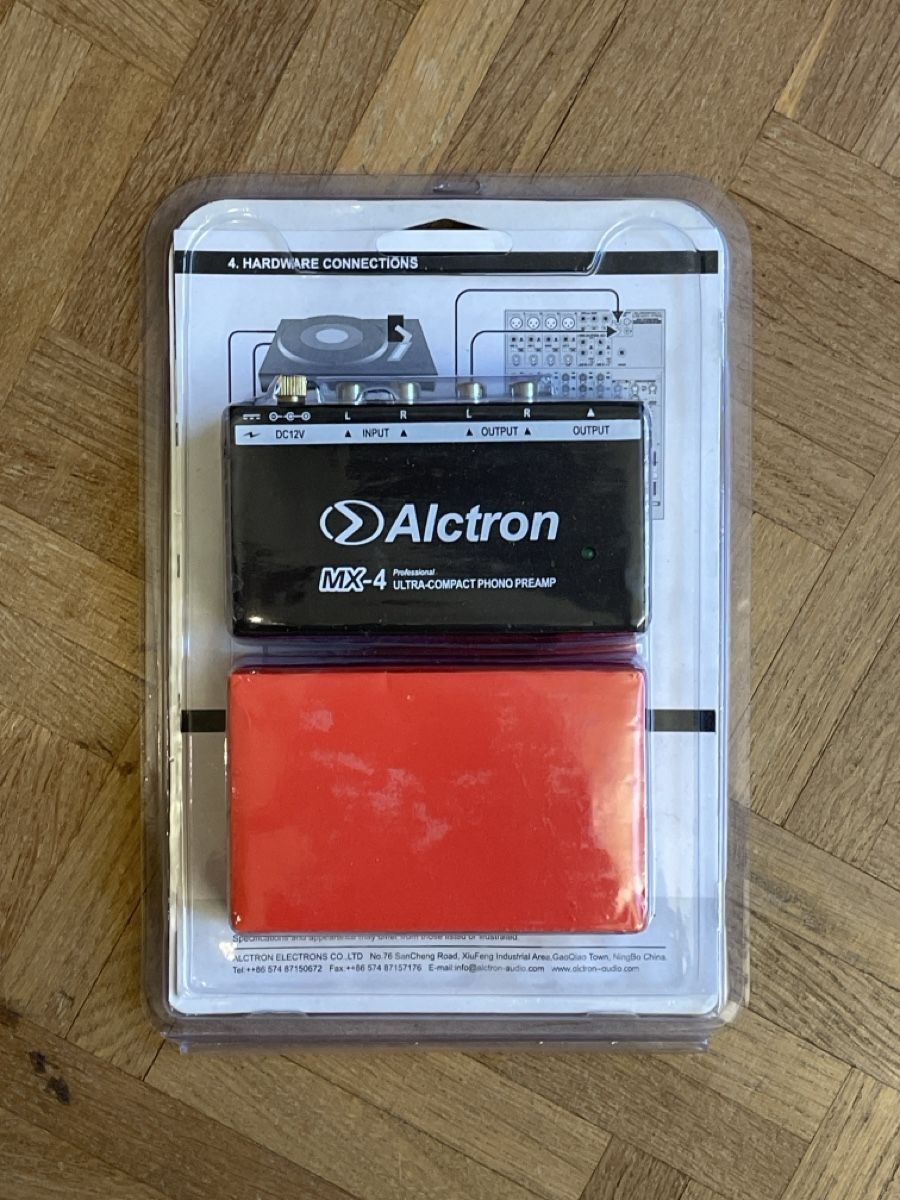 Sony Amplificatori: Alctron MX-4 Mini Préampli Phono – Usato da Lausanne venduto da DatNoize