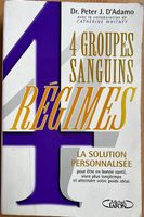 "4 Groupes Sanguins / Régimes"