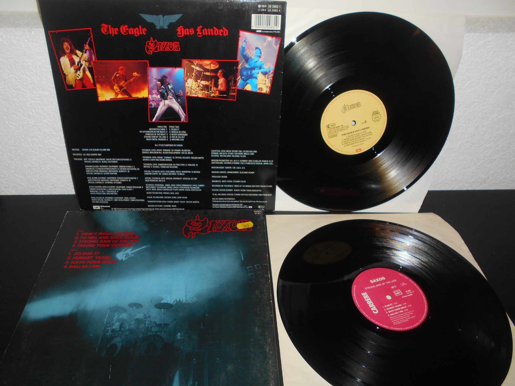 Schallplatten: 2 X SAXON LPs – Gebraucht aus Aarberg von witchhunter01 1