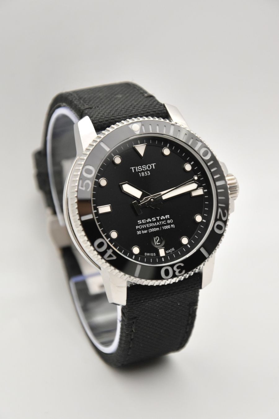 Tissot Orologi: Tissot Seastar Powermatic 80 Schwarz – Nuovo (secondo la descrizione) da Winterthur venduto da octagonw 1