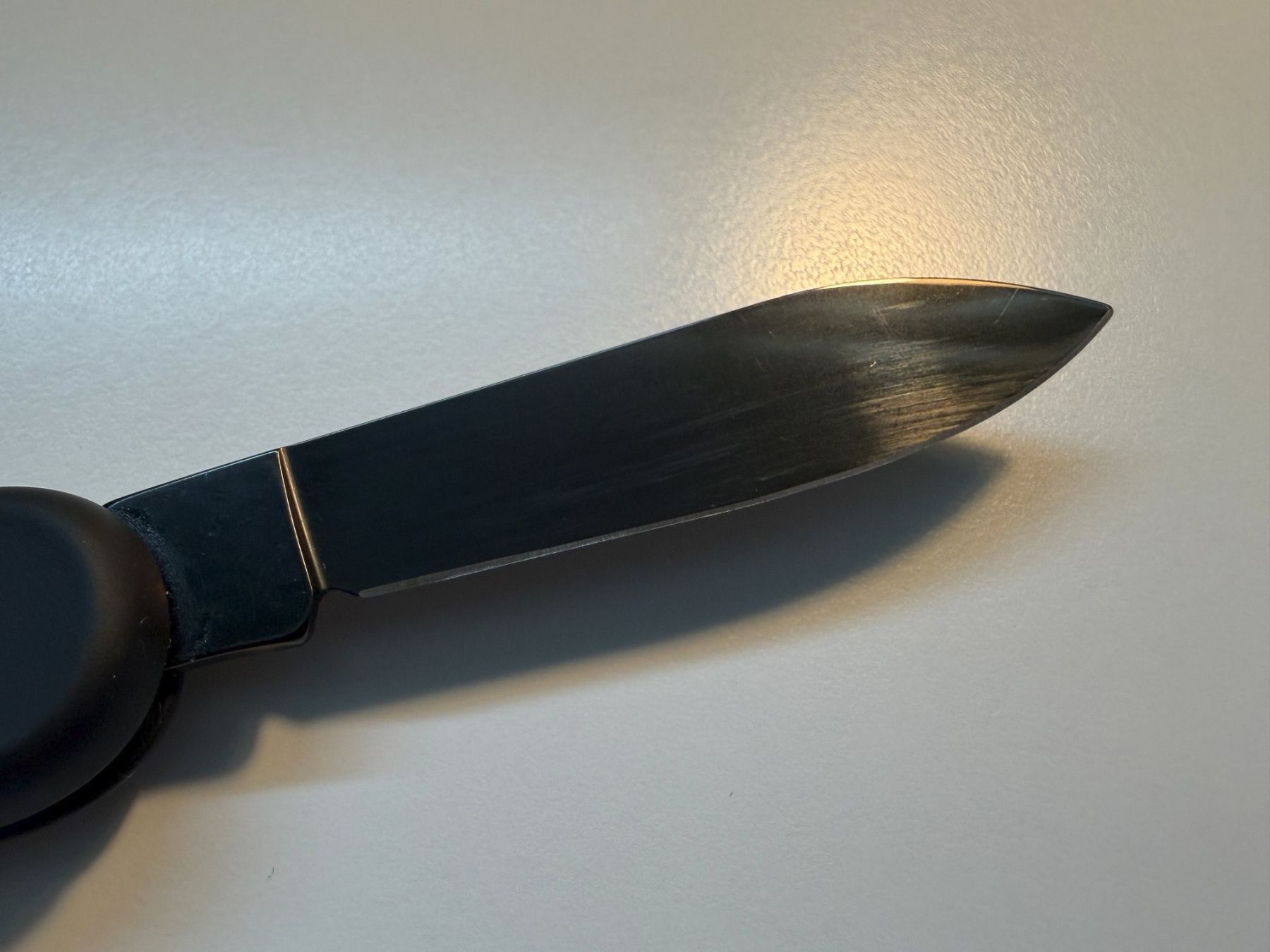 Wenger Taschenmesser: Wenger Blackout, schwarze Klinge, Softgrip – Gebraucht aus Langnau am Albis von Danig0 3