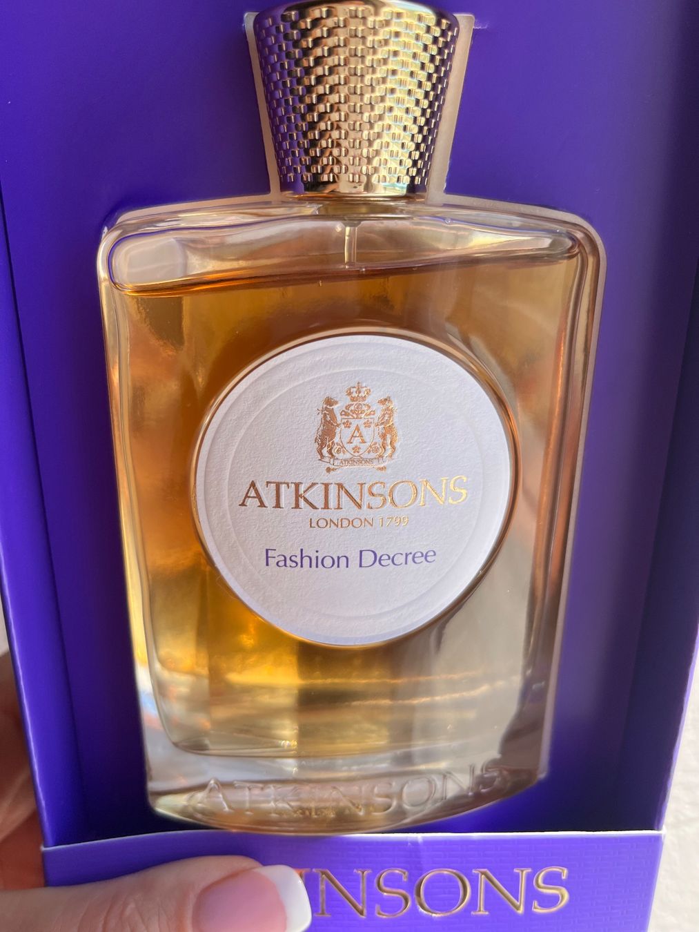 Atkinsons Profumi & Eau de Toilette: Fashion Decree  Atkinsons 95 ml – Usato da Chêne-Bougeries venduto da Seetooyoo 2