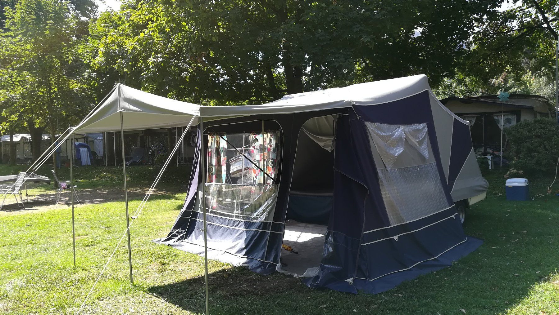 Zeltklappanhnger Camplet Apollo Lux (Camp-Let, Zeltklapper) (Gebraucht) in  Rifferswil fr CHF 3500  nur Abholung auf Ricardo kaufen