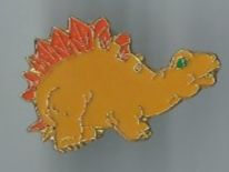 Dinosaurier Stegosaurus, Pin