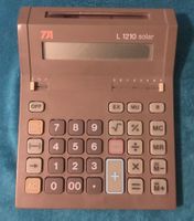 Taschenrechner Solarbetrieben