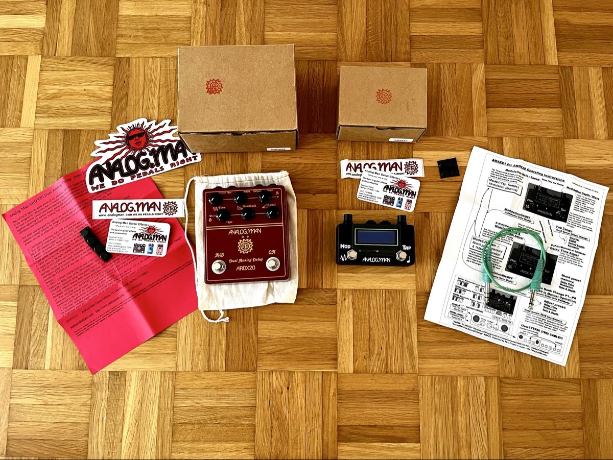 Strumenti musicali: Analogman Analog Man ARDX20 Delay mit AMAZE1 Controller – Usato da Glattfelden venduto da SML64 9