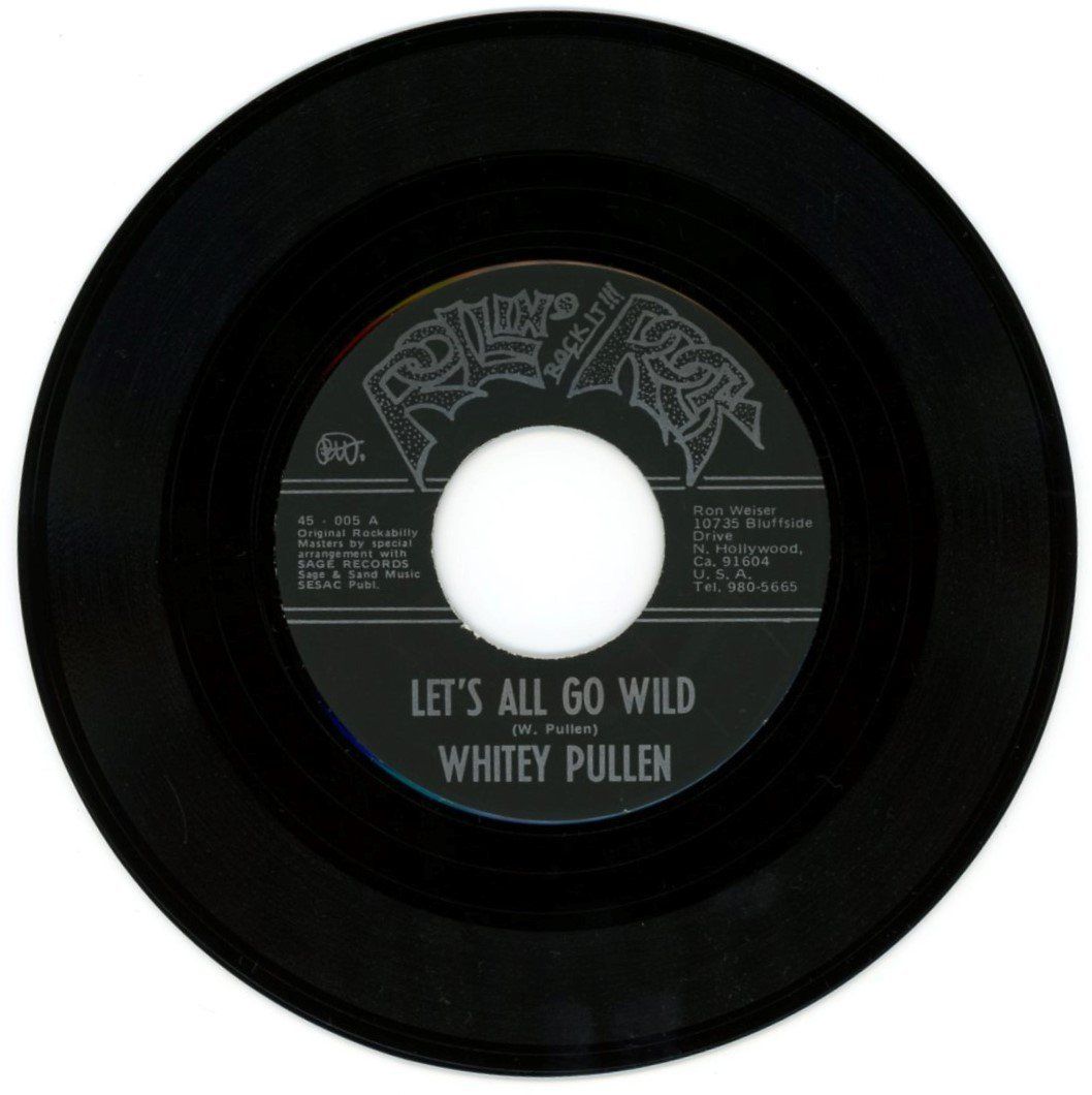 Schallplatten: single 7" -  WHITEY PULLEN - Rollin' Rock 45-005 – Gebraucht aus Morges von evnocha3