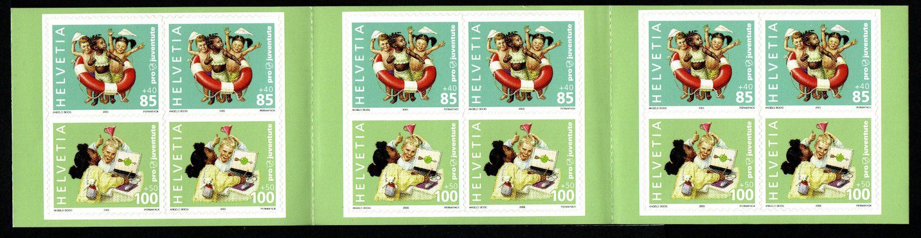 Tous les timbres: 2005 Pro Juventute Markenheftchen ** – Neuf (Voir description) à Löhningen par Fourbi18