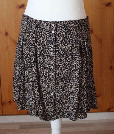 Jupe Rock Yessica schwarz - dunkelbeige Gr. 44