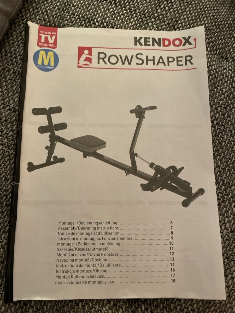 KENBOX RowShaper Rudermaschine - Top Zustand für dein Traini (Gebraucht ...