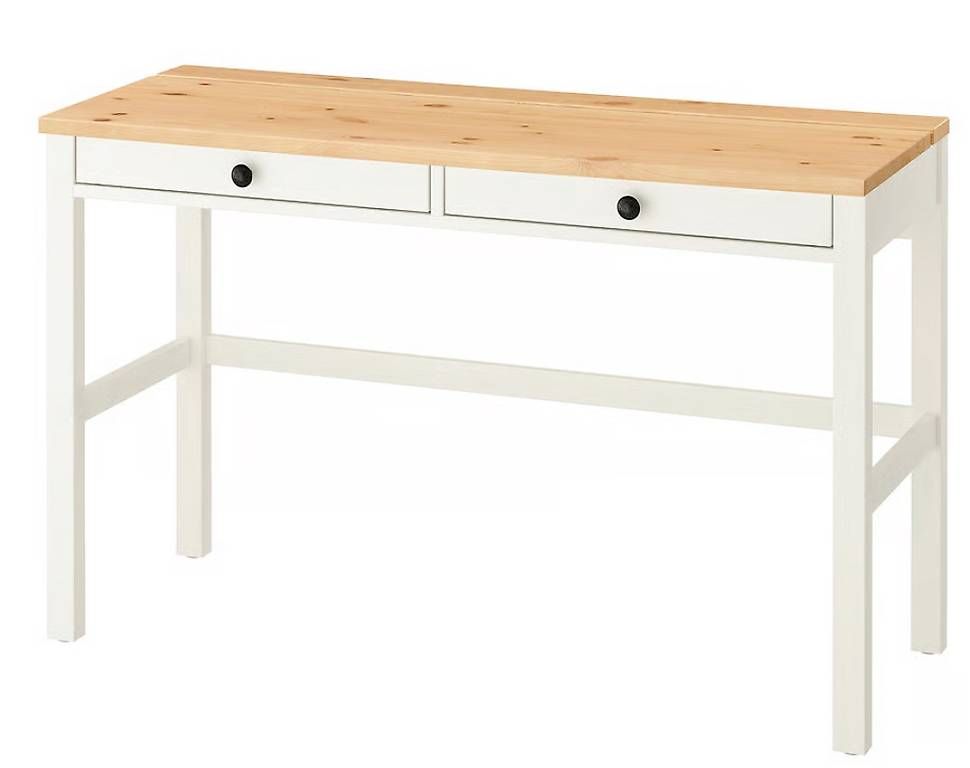 Schreibtische: Hemnes Schreibtisch mit 2 Schubladen – Gebraucht aus Liebefeld von schoggiananas