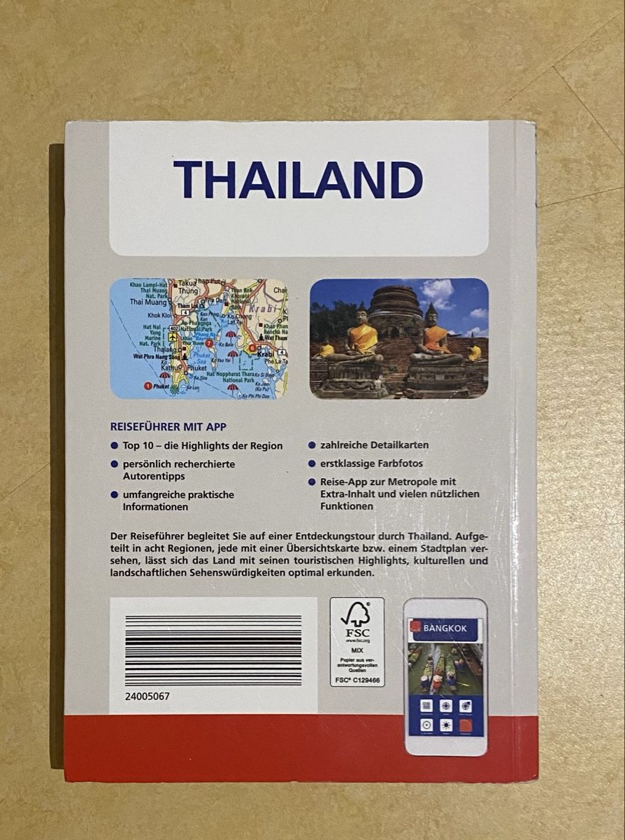 Libri: Thailand Reiseführer mit App – Nuovo (secondo la descrizione) da Arosa venduto da Fabinho40 1