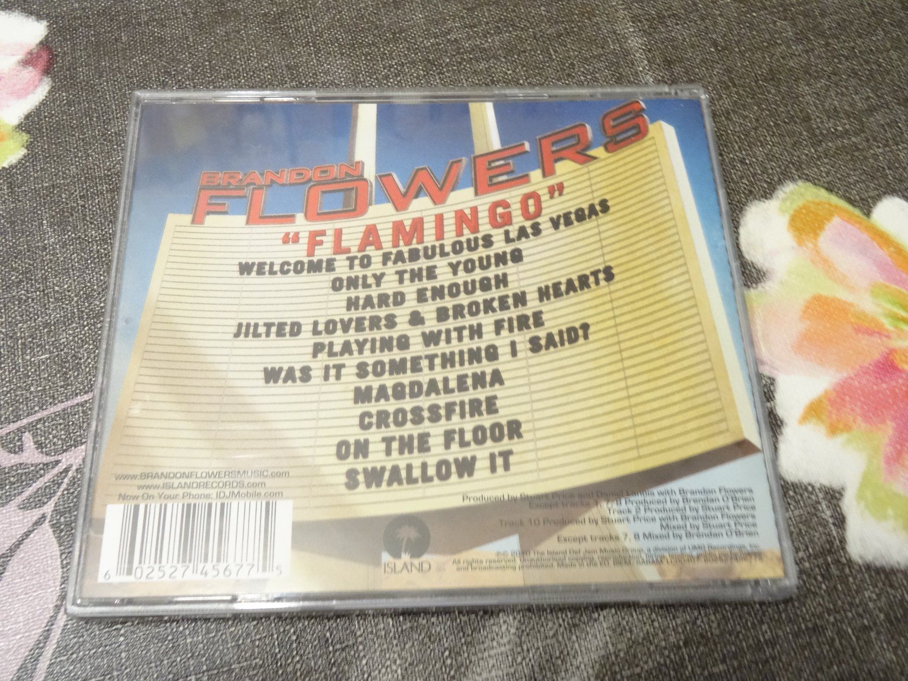 CDs: Brandon Flowers - Flamingo CD – Gebraucht aus Olten von Disc-Ausverkauf 1