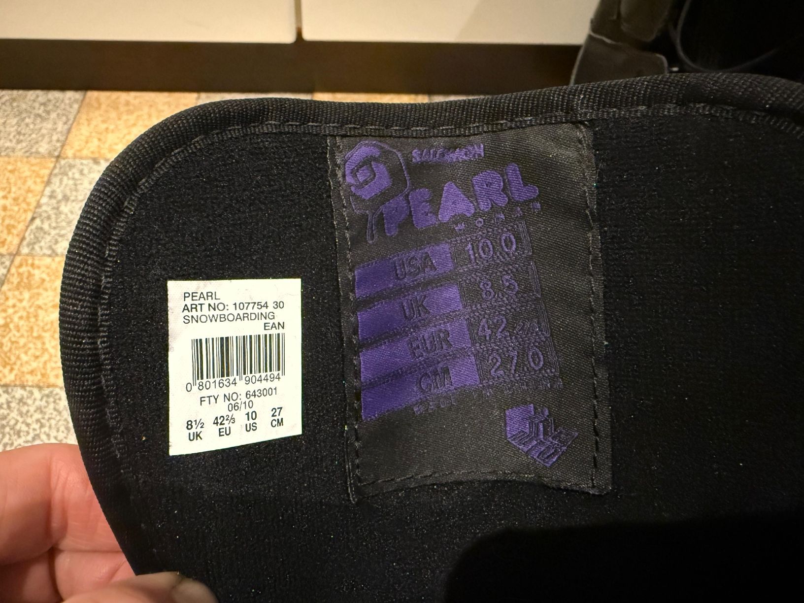 Scarpe da donna: Snowboardschuhe Salomon – Usato da Rüti b. Riggisberg venduto da nastreit 5