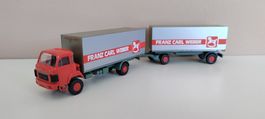 ROSKOPF-LKW-Model - "SAURER D290/330" |Franz-Carl-Weber|rot