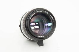 Nikon Nikkor 85mm 1:2 Ais