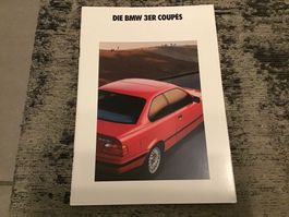 BMW 3er Coupés Verkaufsprospekt 1992