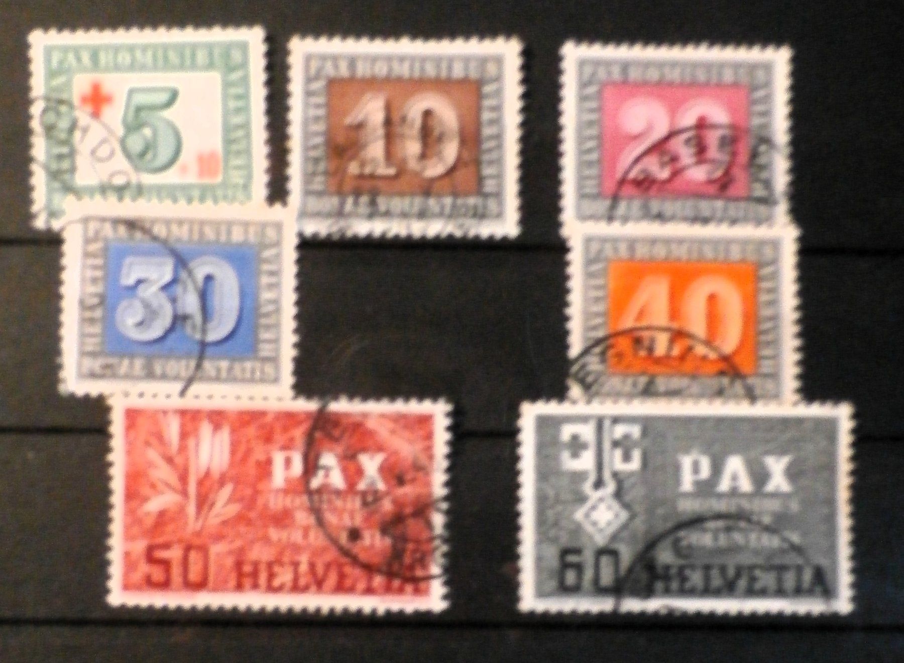 Alle Briefmarken: CH Waffenstillstand – Gebraucht aus Kehrsatz von Bernherb2 1