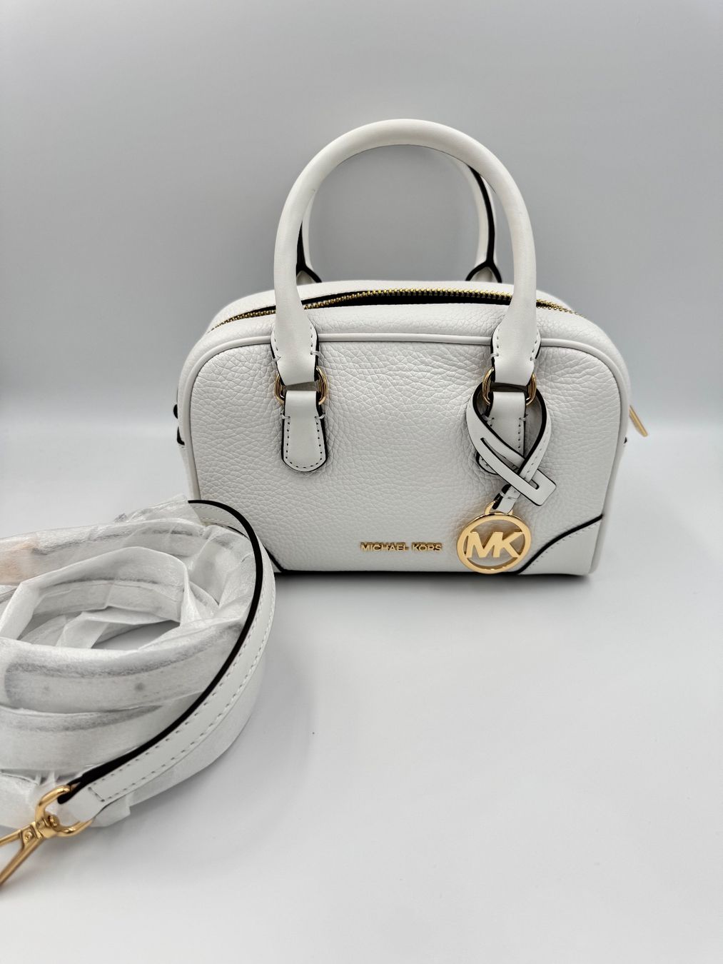 Michael Kors Borse da donna: Michael Kors Tasche blanc optique – Nuovo e nell'imballaggio originale da Wiedlisbach venduto da Sistershop