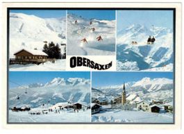 Obersaxen - 5 Bild AK