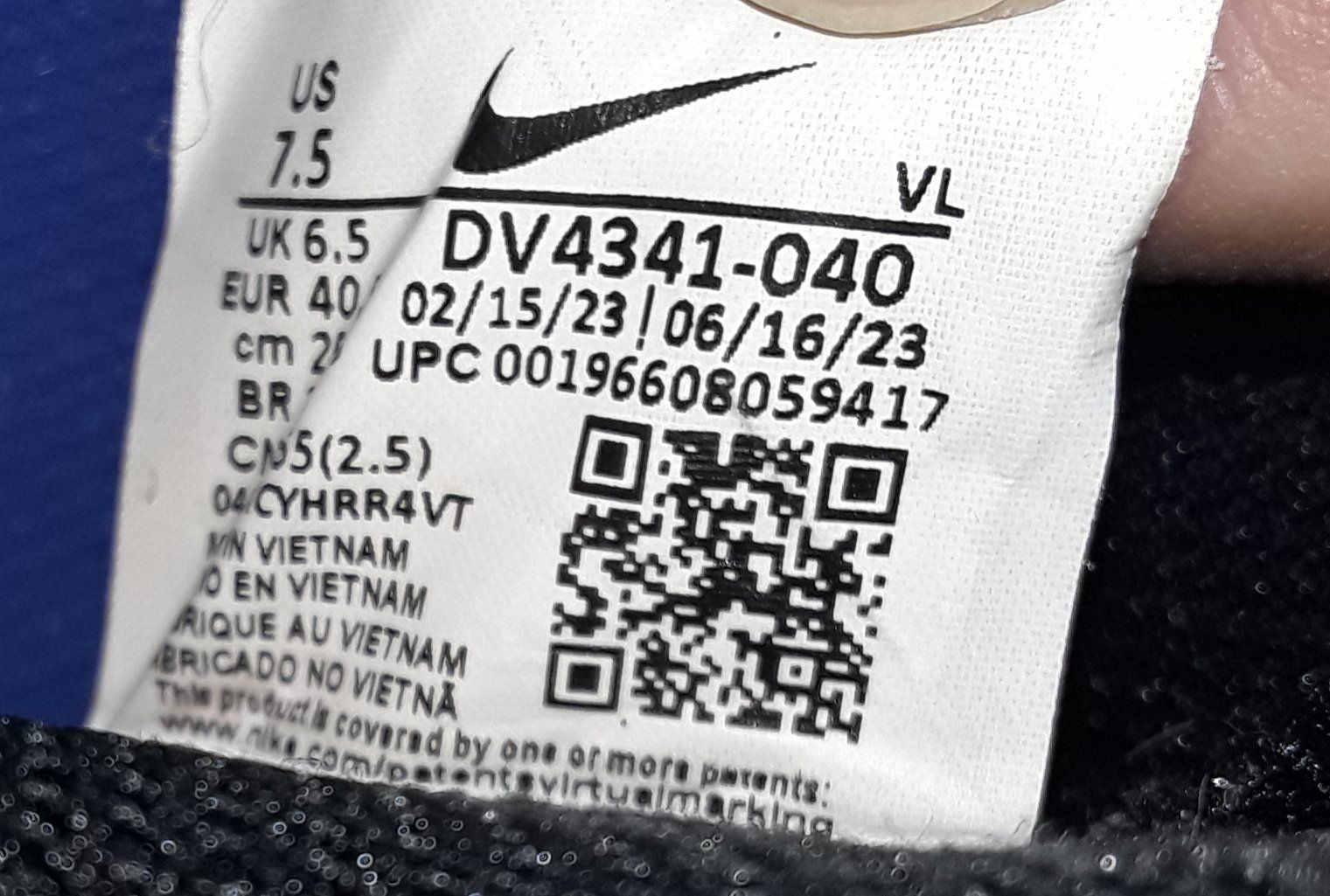 Nike Scarpe da uomo: Nike Tiempo Legend 10 Academy Ic taille 40 – Usato da St-Cierges venduto da Papspaps1970 3
