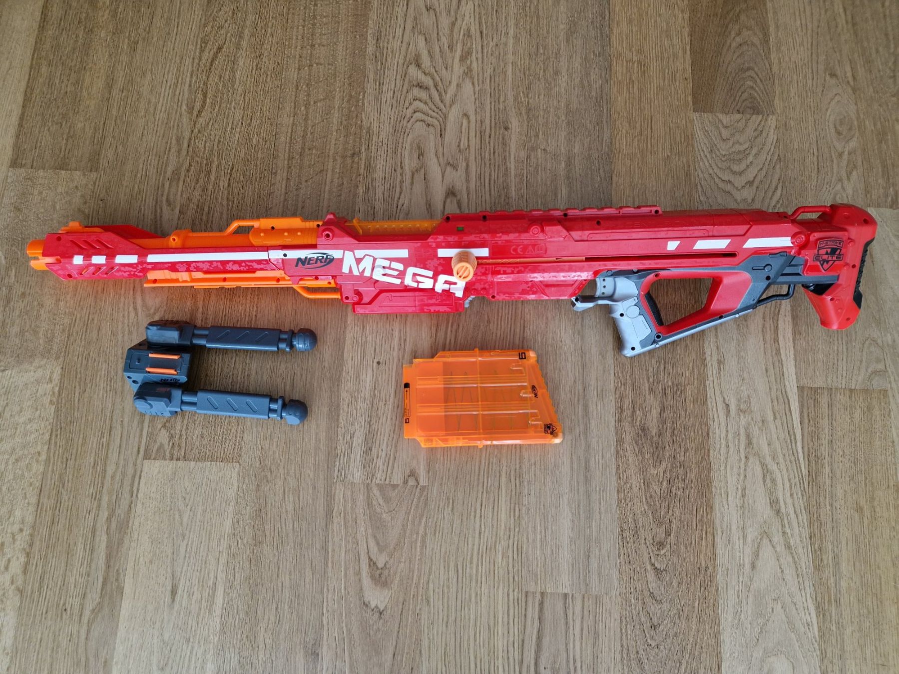 Nerf Giocattoli: Nerf N-Strike Mega Centurion Sniper mit Zweibein – Usato da Baden venduto da Bib3