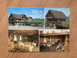 Ansichtskarte Landgasthof Adler Buchrain guter Zustand