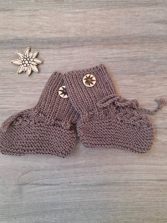 Chaussures garçon: Babyschühchen gestrickt 6-9 Mt – Neuf avec emballage d'origine à Lenk im Simmental par LONdon2014 3
