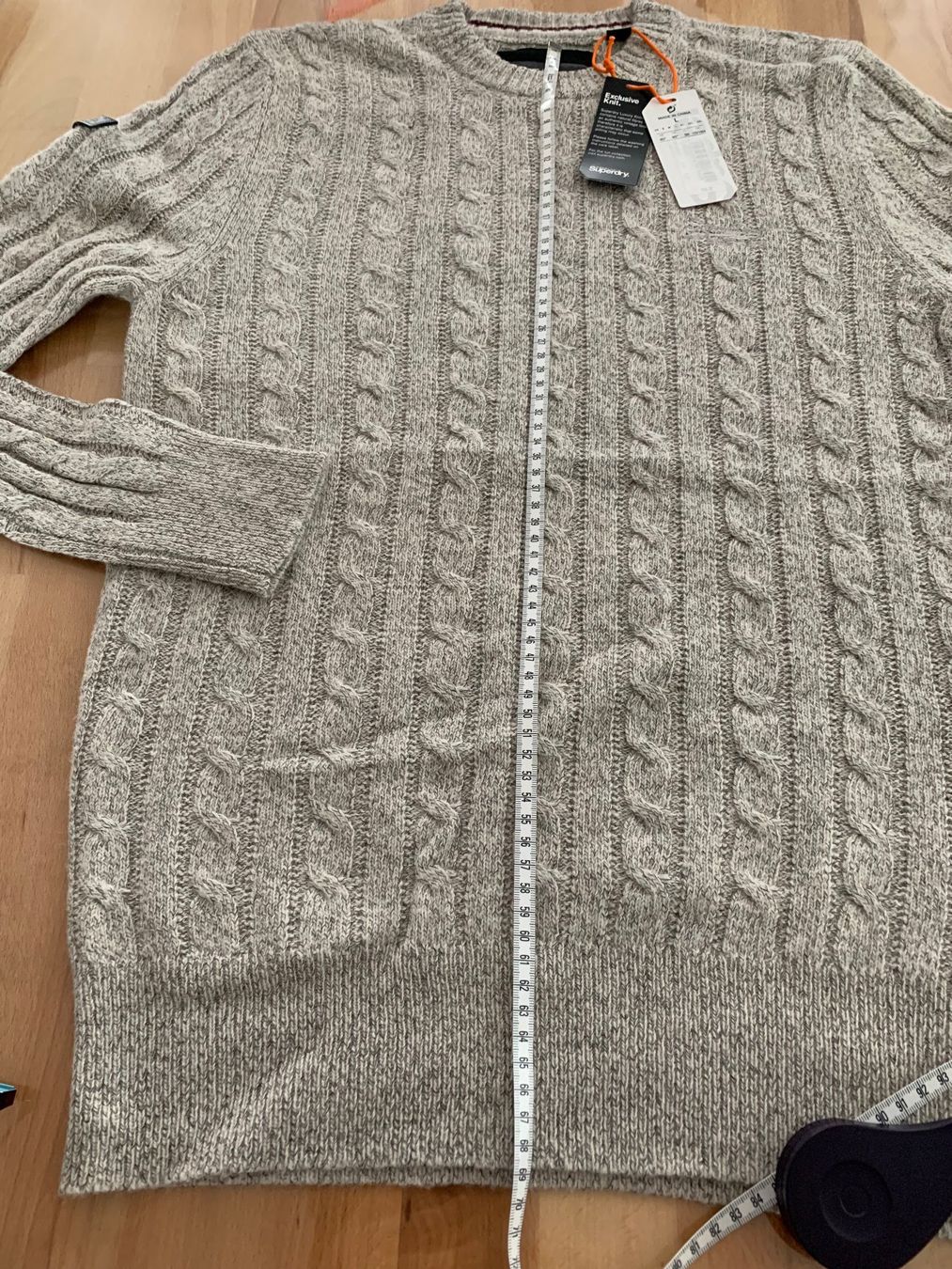 Superdry Maglioni & Felpe: Superdry Men's Jacob Crew Pullover Gr. L (42% Lammwolle) – Nuovo e nell'imballaggio originale da Wetzikon ZH venduto da EvisStore 8