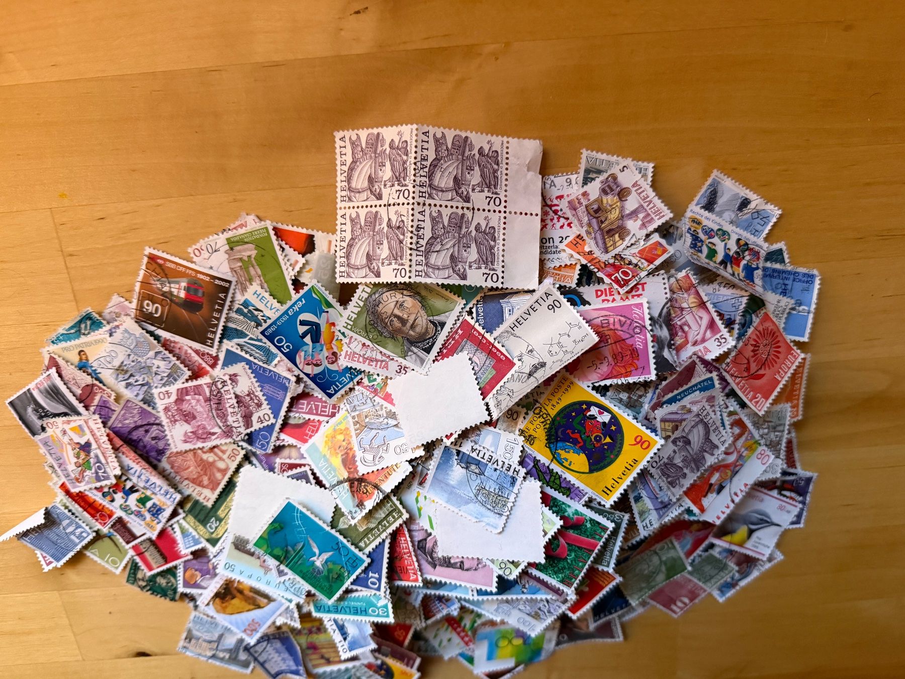 Tutti i francobolli: Briefmarken Schweiz abgelöst – Usato da Oberbuchsiten venduto da Rpv 1