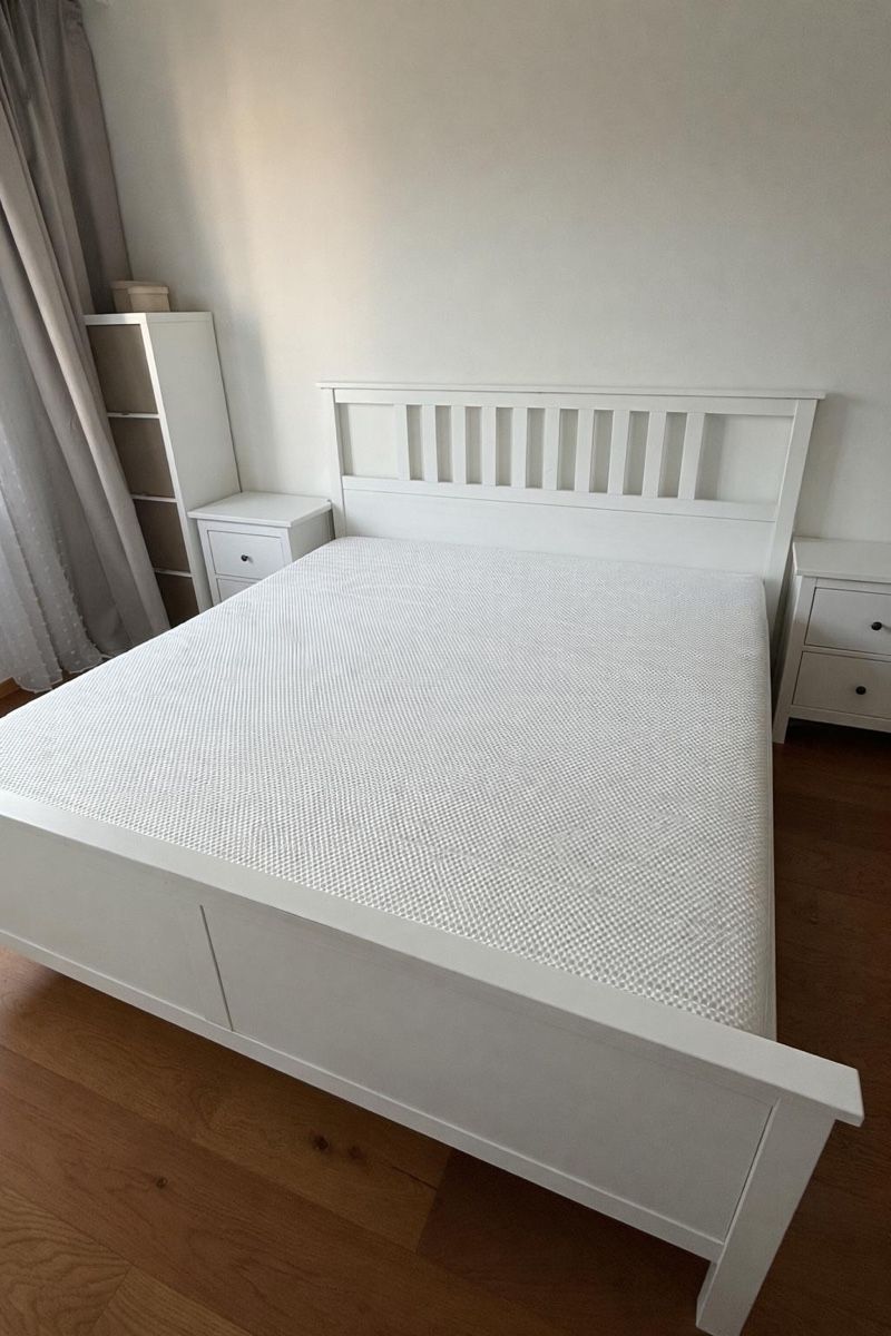 Ikea Lits: Ikea Malm Bed Frame - Double Size - White - Bargain! – D'occasion à Genève par jai_5hwx