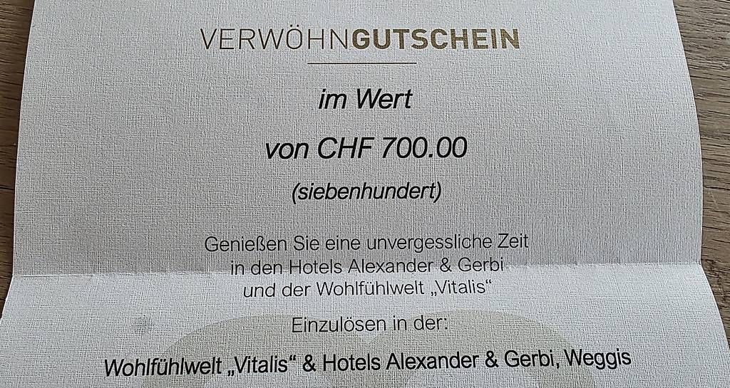 Bons: Gutschein – Neuf avec emballage d'origine à Schwarzenburg par Buho 1