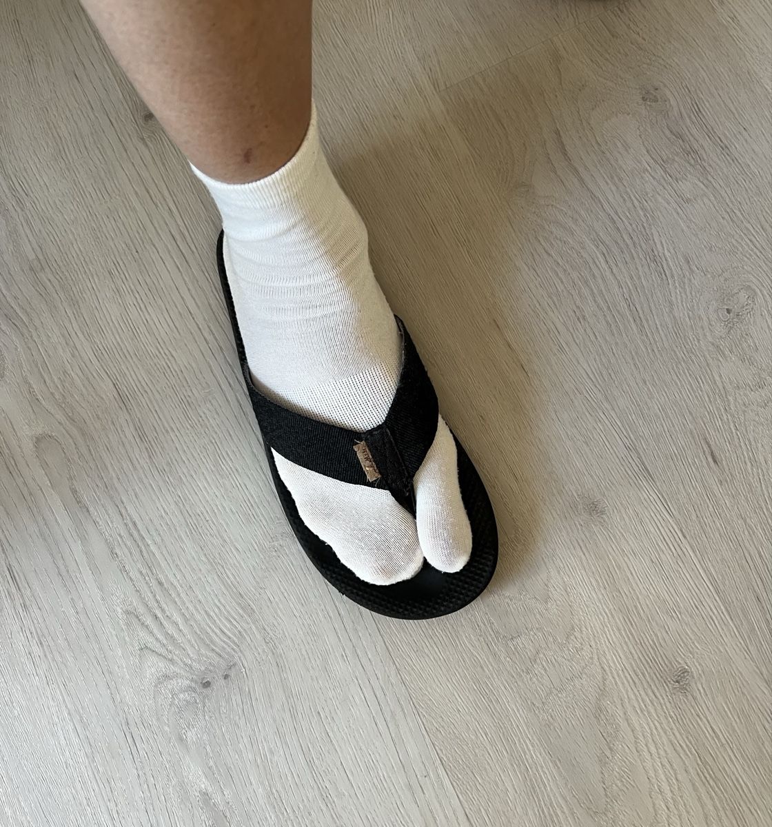 Socken: Zehensocken, weiss, Grösse 36-40 – Neu (gemäss Beschreibung) aus Basel von ann_7w6q 1
