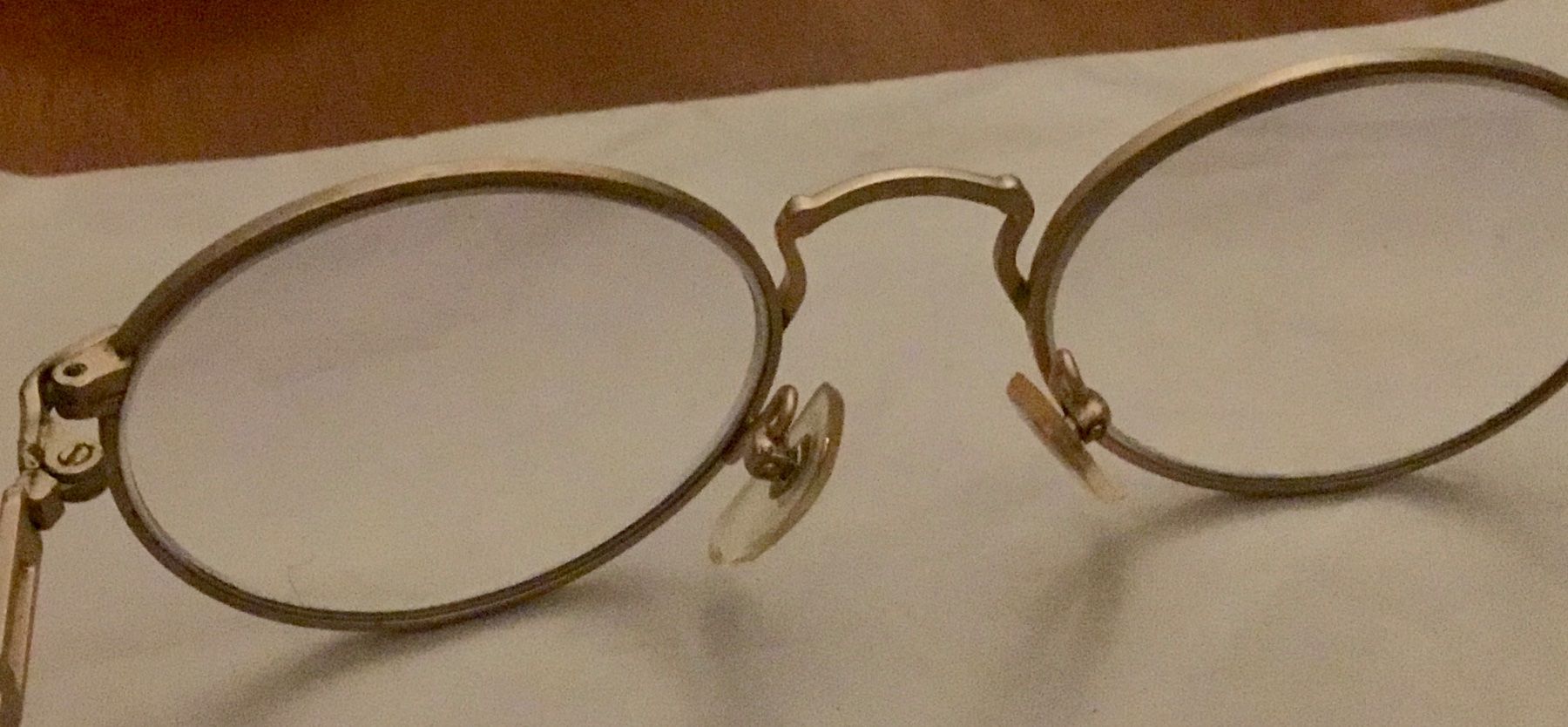 Occhiali & Lenti: Vintage Brille, Gold Runde Gläser – Usato da Schlieren venduto da Jeajet 3