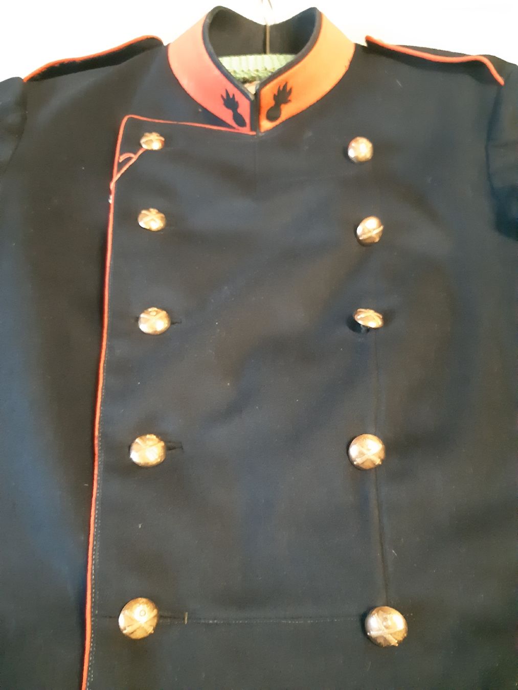 Schweizer Armee Uniformi: Uniform Artillerie Ord.1898 – Usato da Neuenkirch venduto da STMK21 4