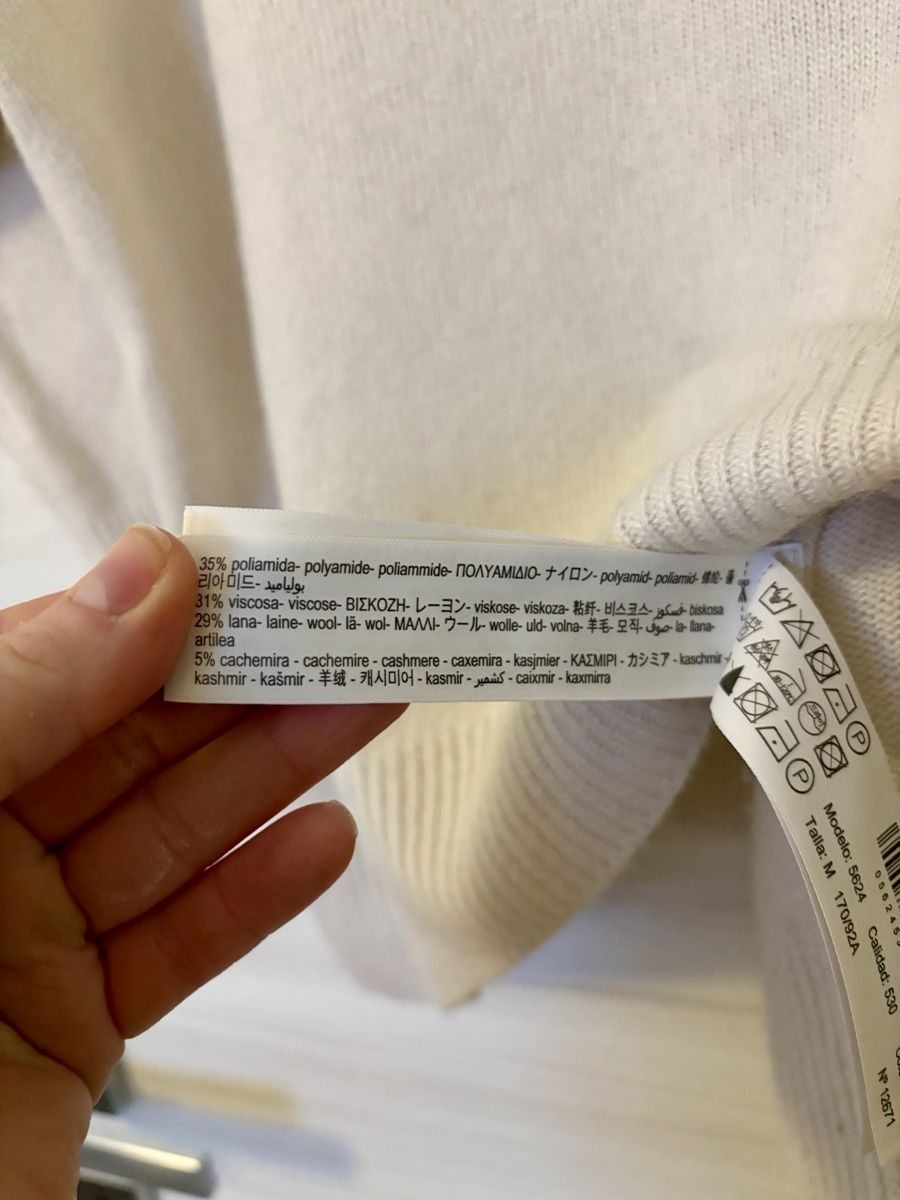 Massimo Dutti Maglioni & Felpe: Massimo Dutti Cashmere Blend Sweater, Size M, Cream – Nuovo (secondo la descrizione) da Sorengo venduto da dis_tfq6 4