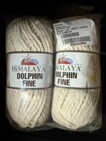 Himalaya Dolphin Fine Garn, 2x, Farbe Natur, Neu!