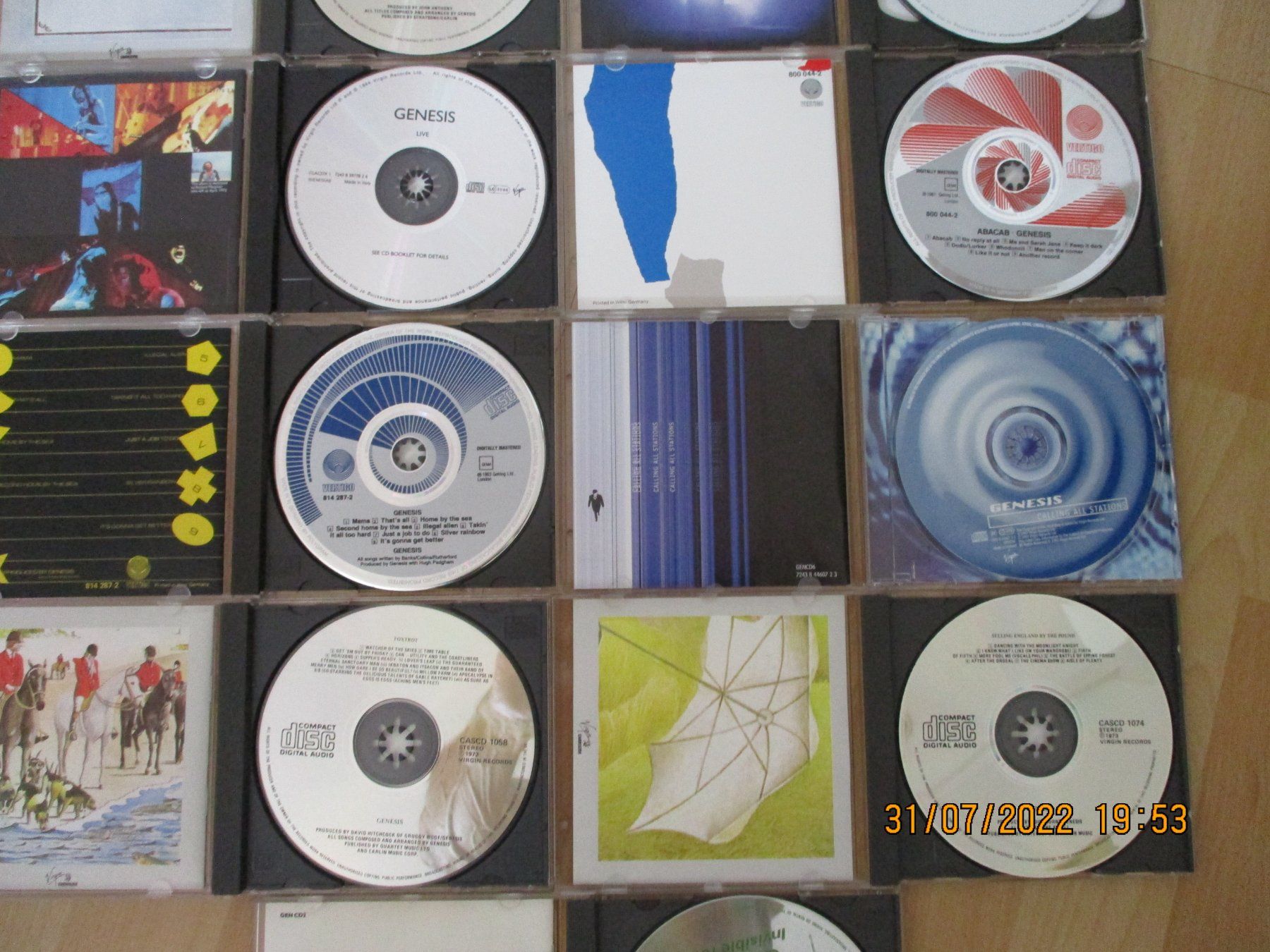 CDs: 11 Genesis Alben – Gebraucht aus Liestal von Disc-Point 7
