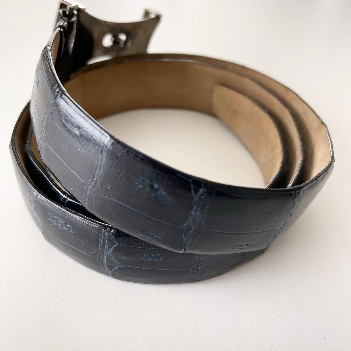 Brioni Cinture: BRIONI Crocodile Leather Belt – Nuovo (secondo la descrizione) da Emmen venduto da Avviivva_Com2023 2